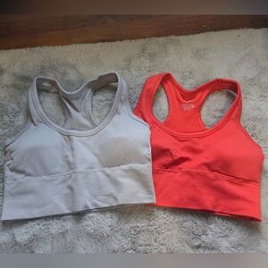 Bundle Of Pro-Fit Samless Longline Sports Bras
